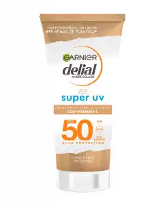 DELIAL - Crema Protectora Facial Con Color BB Super UV FPS 50 Tono Medio Garnier