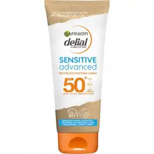 Delial Sensitive Advanced Spf50 200 ml Leche Solar Rostro y Cuerpo