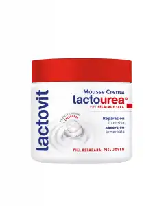 Lactovit - Mousse Crema Lactourea Para Piel Seca - Muy Seca