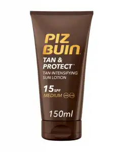 Piz Buin - Loción Solar Intensificadora Del Bronceado SPF15