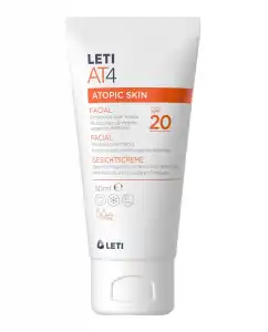 Leti - Crema Facial Piel Atópica SPF 20 AT4