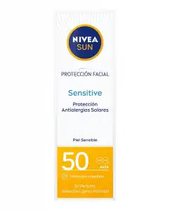 NIVEA - Protección Facial Sensitive Para Piel Sensible Sun