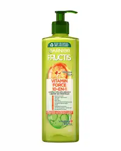 Garnier - Crema Sin Aclarado Vitamin Force 10 En 1 Para Pelo Con Tendencia A Caerse Fructis