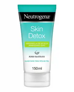 Neutrogena - Mascarilla Arcilla Purificante 2En1 Skin Detox 150 Ml
