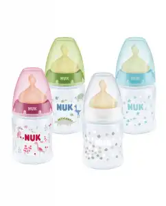 Nuk - Biberón First Choice 0-6 Meses M Látex 150 Ml