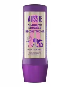 Aussie - Mascarilla Reconstructor 3 Minute Miracle Con Aceite De Nuez De Macadamia Australiana Para Cabello Dañado