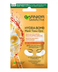 Garnier - Mascarilla Tissu Contorno De Ojos Anti-fatiga Skin Active