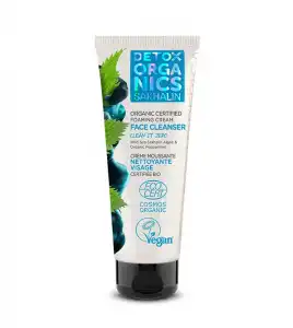 Natura Siberica - *Detox Organics* - Crema limpiadora facial espumosa