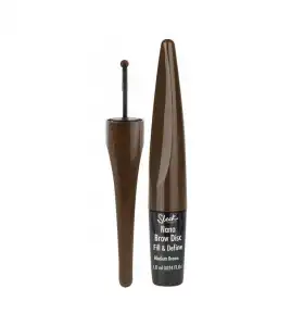 Sleek MakeUP - Gel de cejas Nano Brow Disc Fill & Define - Medium Brown