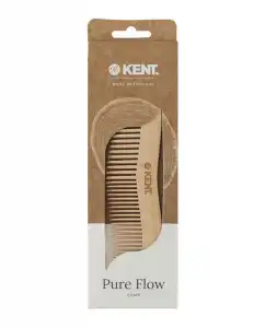 Kent Brushes - Peine Pure Flow Wooden Comb