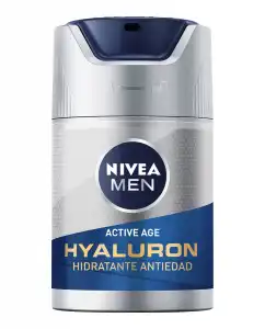 NIVEA - Hidratante Antiedad Hyaluron Active Age SPF 15 Men