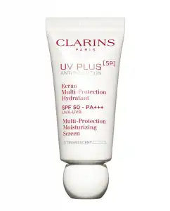 Clarins - Pantalla Multi-Protección Hidratante UV PLUS [5P] Anti-Pollution SPF50 - PA+++ 30 Ml