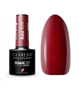 Claresa - Esmalte semipermanente Soak off - 439: Red