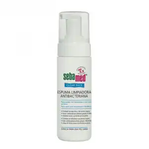 Clear Face Espuma Limpiadora Antibacteriana 150 ml