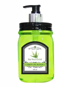 Becasan Nature - Jabón Líquido De Manos Aloe Vera Y Orquídea