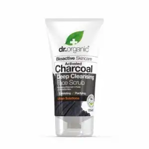 Dr. Organic Exfoliante Facial de Carbón, 125 ml