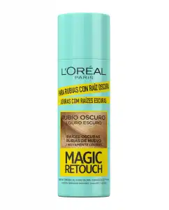 L'Oréal Paris - Spray Retoca Raíces Oscuras Para Cabellos Rubios Oscuros Magic Retouch