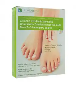 Luxiderma - Calcetín exfoliante para pies