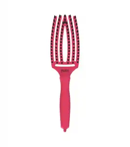 Olivia Garden - Cepillo para cabello Fingerbrush Combo Medium - Hot Pink