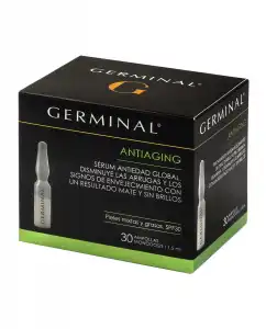 Germinal - 30 Ampollas Acción Profunda Tratamiento Antiaging Pieles Mixtas Y Grasas
