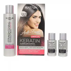 Keratin ANTI-FRIZZ alisado sin plancha xtrem care 30 días