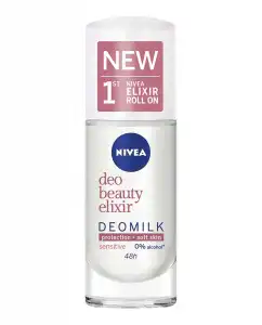 NIVEA - Desodorante Roll-on Deomilk Sensitive