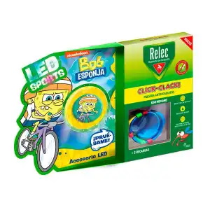 Click-Clack Pulsera Antimosquitos Bob Enponja Ciclismo