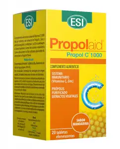ESI - 20 Tabletas Prevención Enfermedades Invernales Propol C Propolaid
