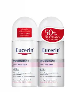 Eucerin® - Desodorante Duplo PH5 Roll-On