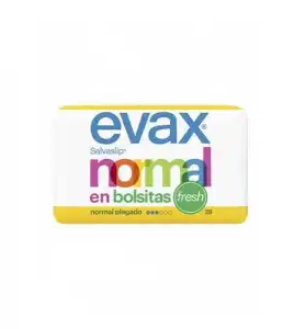 Evax - Salvaslip normal fresh en bolsitas - 28 unidades