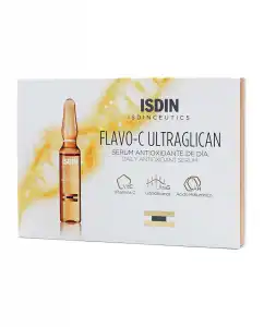 Isdinceutics - 10 Ampollas Flavo-C Ultraglican