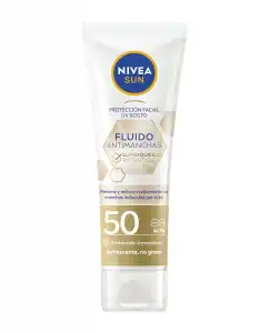 NIVEA - Fluido Solar Facial Antimanchas Luminous 630 SPF 50 Sun