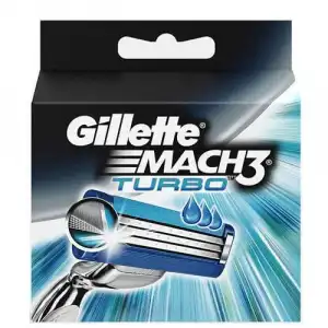 Gillette Mach 3 Turbo 1 und 4 UND Recambio