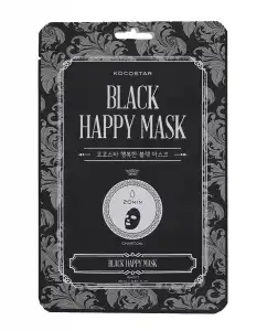 Kocostar - Mascarilla de velo Black Happy Mask Kocostar.