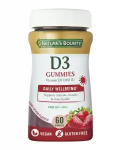 Nature's Bounty - 60 Gummies Vitamina D3