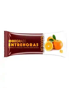 Obegrass - Barritas Entrehoras Chocolate Negro Y Naranja