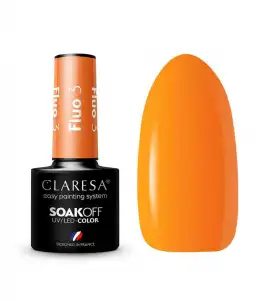 Claresa - Esmalte semipermanente Soak off - 03: Fluo