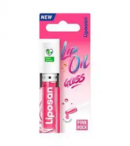 Liposan - Aceite para labios Lip Oil Gloss - Pink Rock