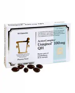 Pharma Nord - Cápsulas Coenzima Q10 ActiveComplex Uniquinol