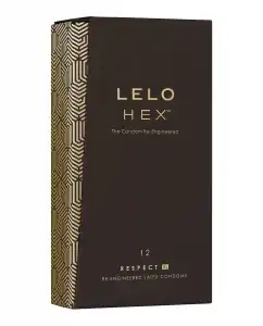 Lelo - Preservativos XL Hex Respect 12 Uds.
