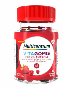 Multicentrum - 30 Gummies Vitagomis Energía Multivitamínico