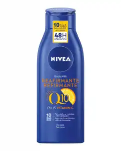 NIVEA - Body Milk Reafirmante Q10 Plus Vitamina C Para Piel Seca