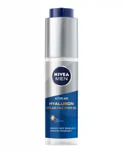 NIVEA - Gel Hidratante Facial Antiedad Hyaluron Men