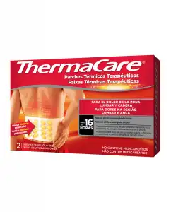 Thermacare - 2 Parches Térmicos Zona Lumbar Y Cadera