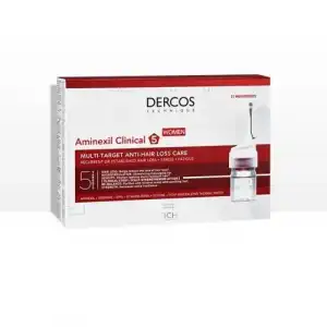 Vichy Dercos Technique Aminexil Clinical 5 Mujer 21 und Tratamiento Caída Cabello Mujer