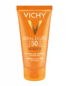 Vichy - Emulsión Rostro Tacto Seco Idéal Soleil SPF 50