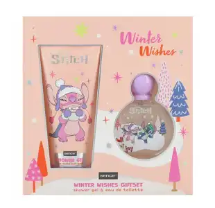 Estuche Stitch Winter Wishes