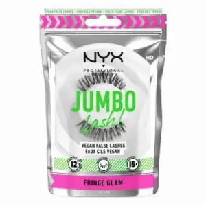 NYX Professional Makeup NYX Jumbo Lash Vegan False Lashes Fringe Glam , 1 un