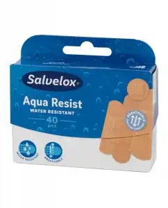 Salvelox - 40 Apósitos Resistentes A La Suciedad Y Al Agua