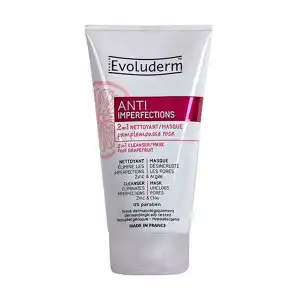 Anti Imperfections 2 En 1 Nettoyant Masque